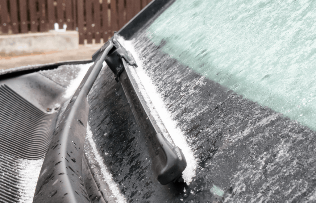 does windshield wiper fluid freeze